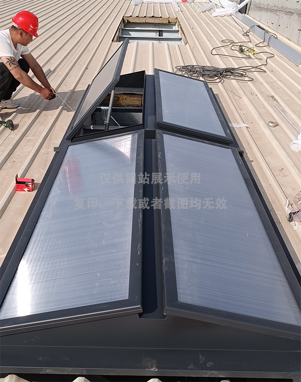 兰州王老吉生产车间安宁排烟天窗